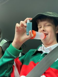 Zach on life and CF | Boy with an inhaler