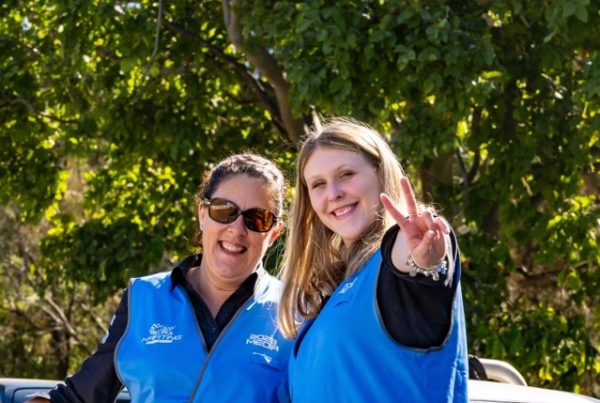 Two women smiling at the camera | Balancing life and CF